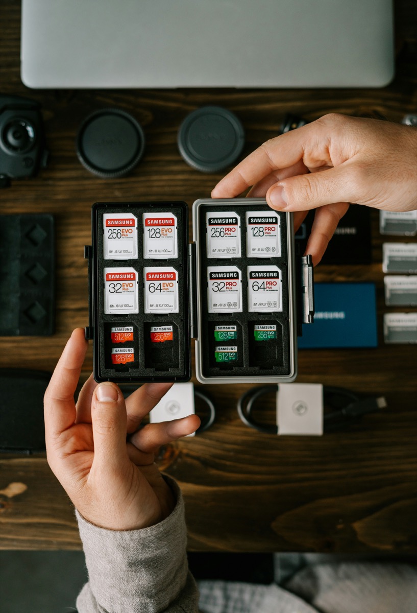 メモリーカード管理